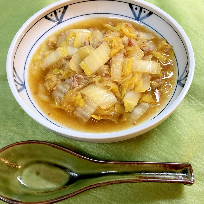 白菜マーボー 白菜消費レシピ♪